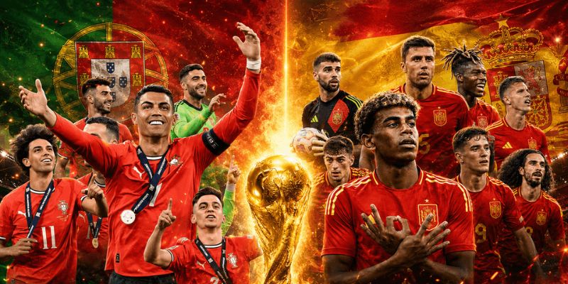 Soi Kèo Trận Bồ Đào Nha Vs Tây Ban Nha 02h00 Ngày 07/07 World Cup 2026